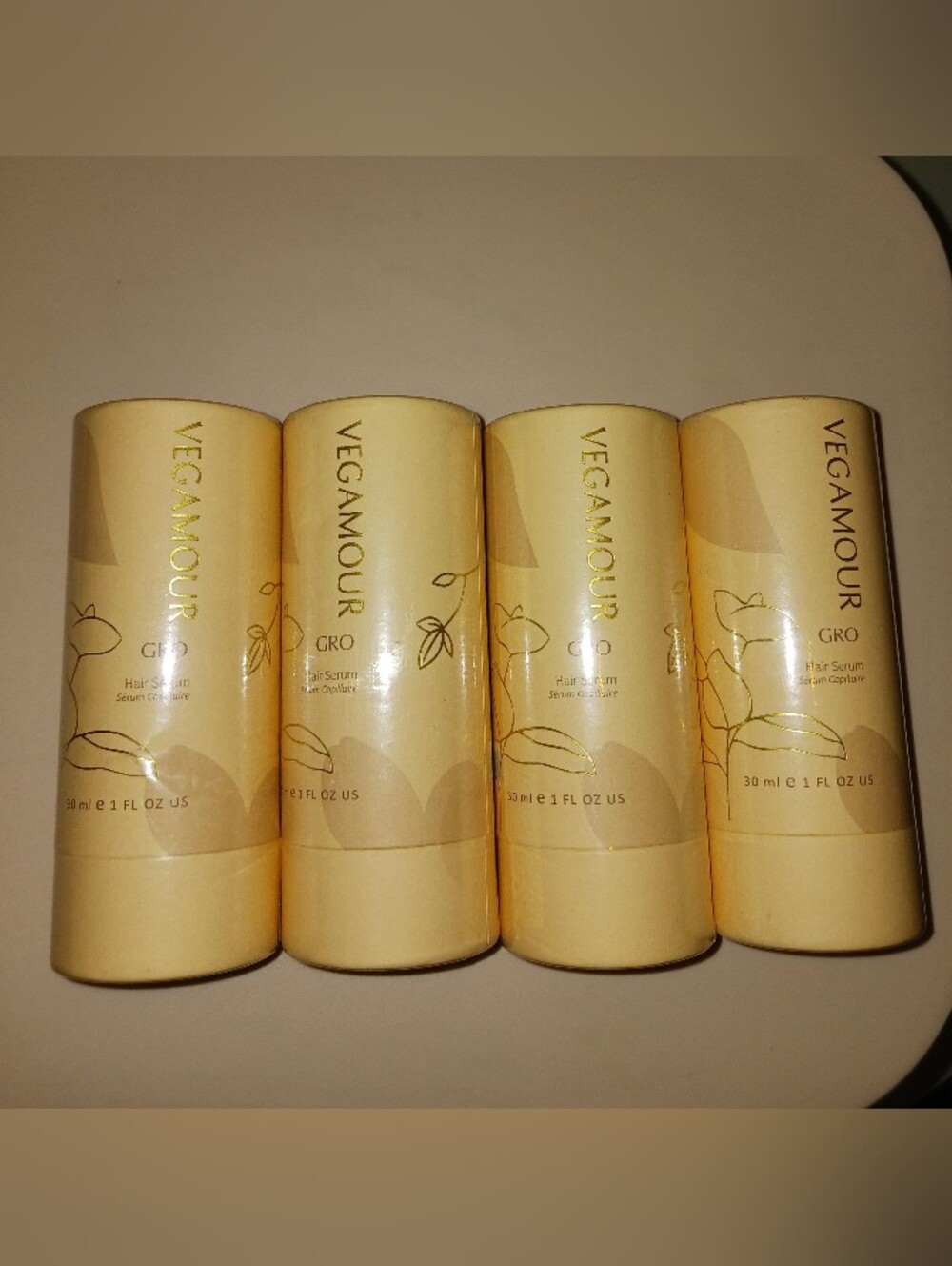 x4 *SEALED* Vegamour GRO Hair Serum